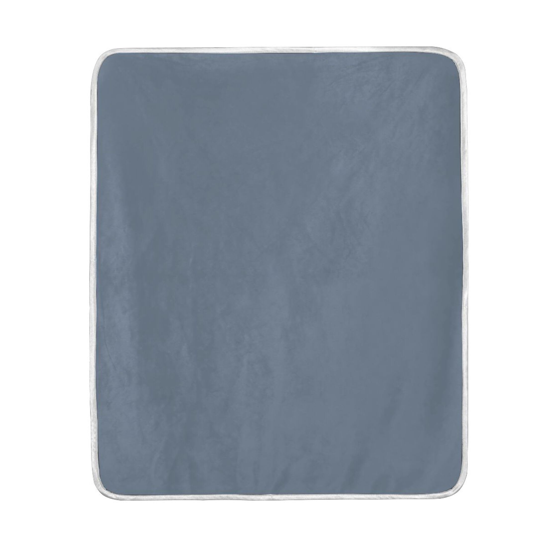 Light Slate Gray Plush Throw Blankets for Bed Couch and Living Room Suitable 50x60 inch