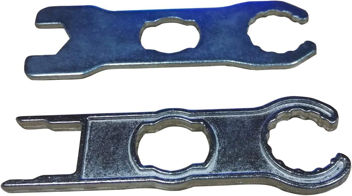 Sunway Solar Panel Connector Tool Works For MC4 Connectors,Assembly and Disassembly Tool,Metal Spanner Wrenches Crimping Tool For Solar PV System Extension Cable Wire Kit- 1 Pair