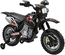 Bel - Moto Cross Trail Elétrica 6V Preta