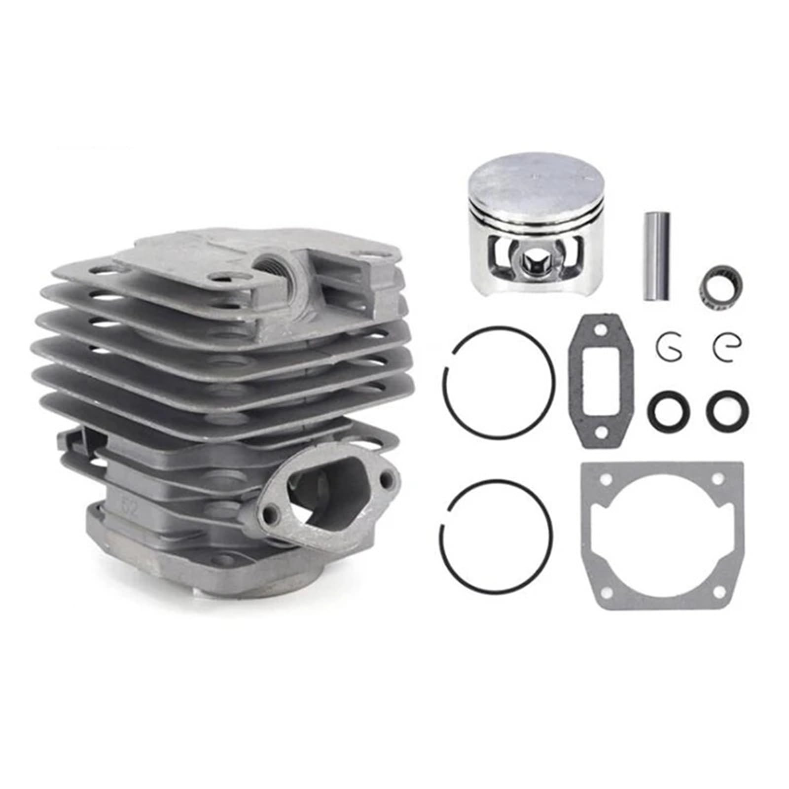 1 Set Diameter 45mm Chainsaw Cylinder and Piston Set Fit for 52 52Cc Chainsaw Spare Parts for/Oil Chainsaw Spares Cylinder Piston Crankshaft Set