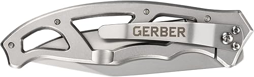 Miniatura 8 de Cuchillo de filo fino Gerber Paraframe en color gris