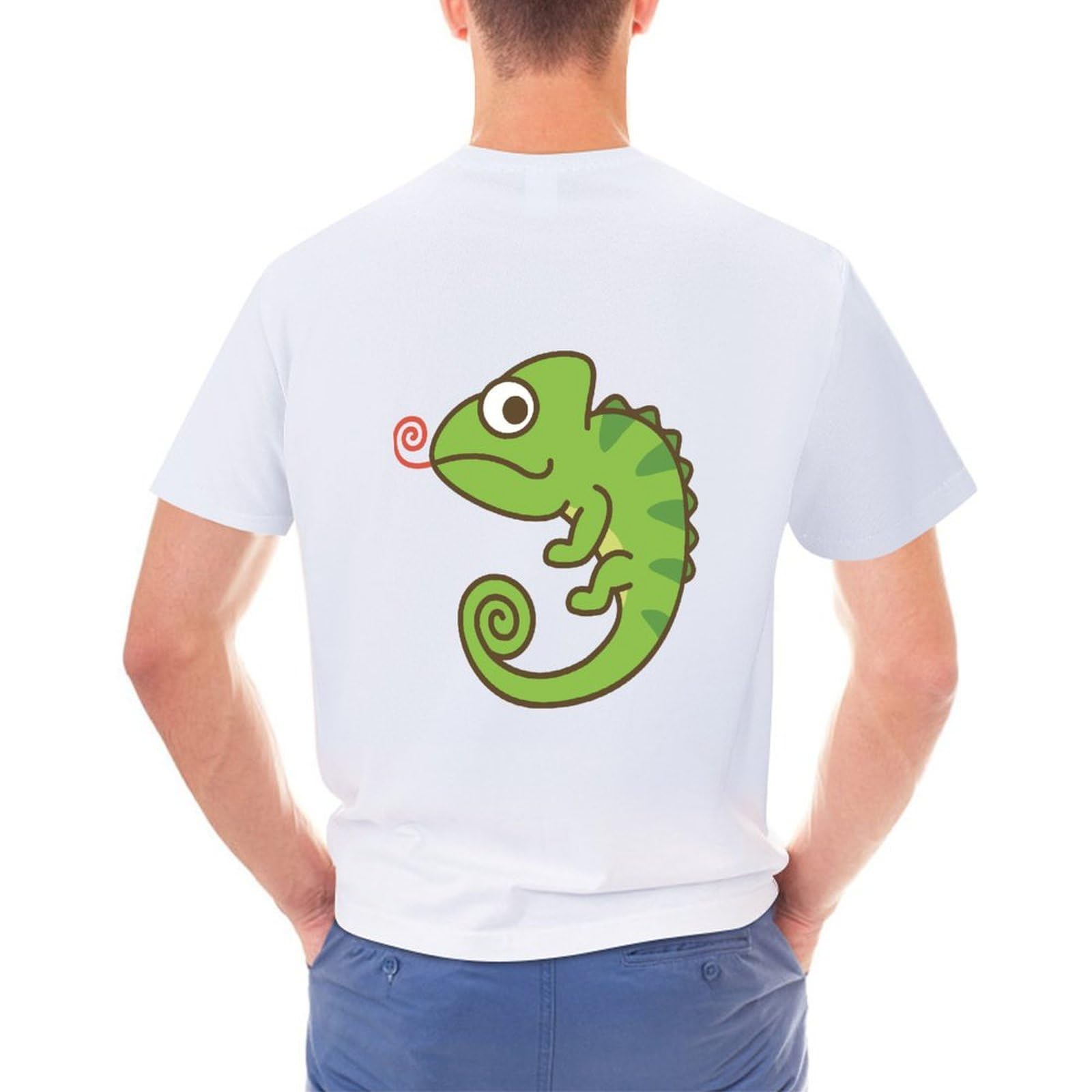 Amazon.co.jp: Tシャツ メンズ かわいい カメレオン 半袖 インナー 