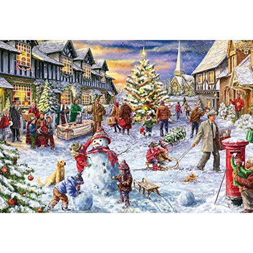 Preisvergleich Produktbild Gibsons A White Christmas Puzzle, weiße Weihnacht, 500 Teile