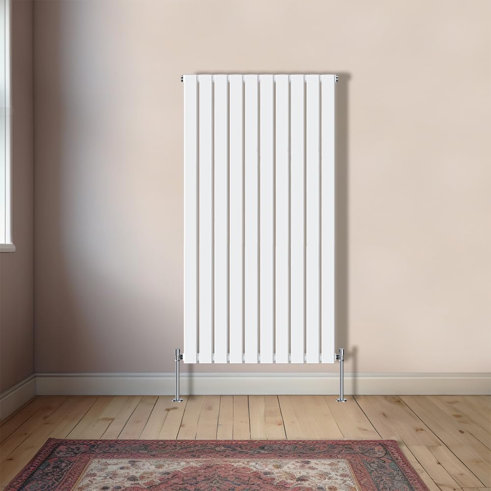 NRG Vertical 1600x680mm Single Flat Panel Designer Radiator Perfect for Kitchen, Bathroom, Living Room โ image 1