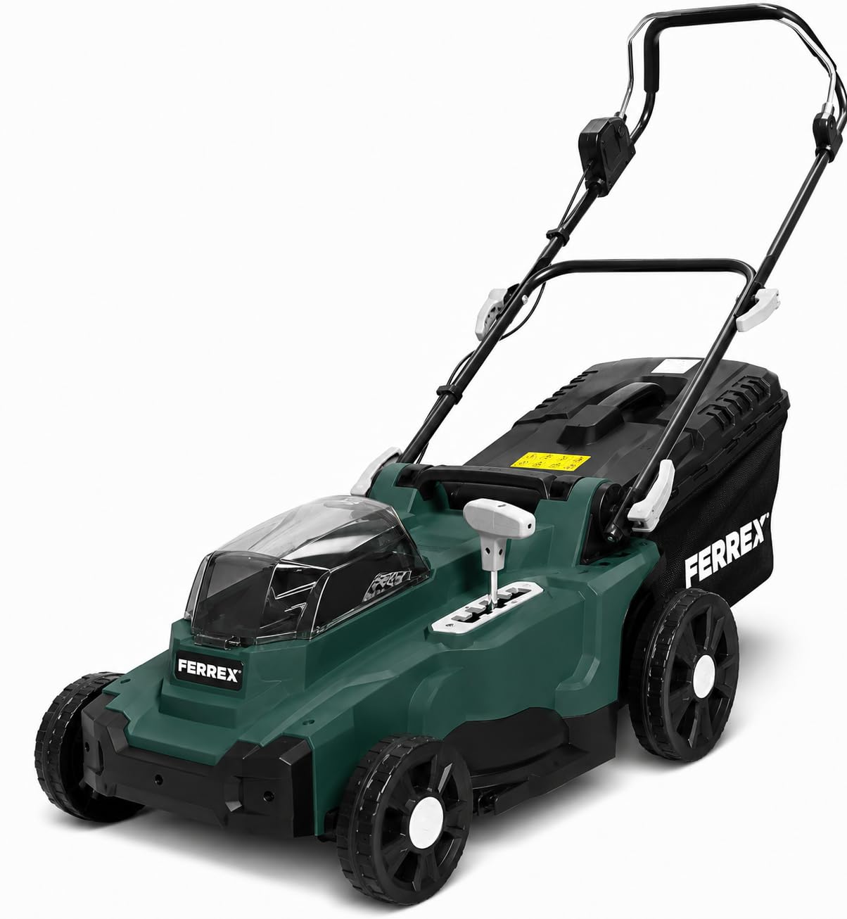 FERREX Akku-Rasenmäher FS-ARM 4037, 40V, Bürstenloser Motor, 37 cm Schnittbreite, 40 L Fangkorb, 6-Fach Schnitthöhenverstellung, für bis zu 250 m² B-Ware
