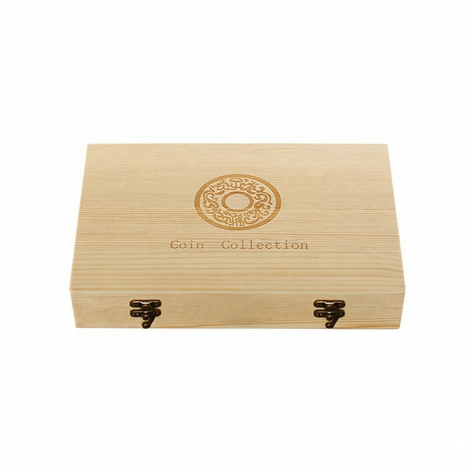 100 Piezas Caja Monedas con Cápsulas