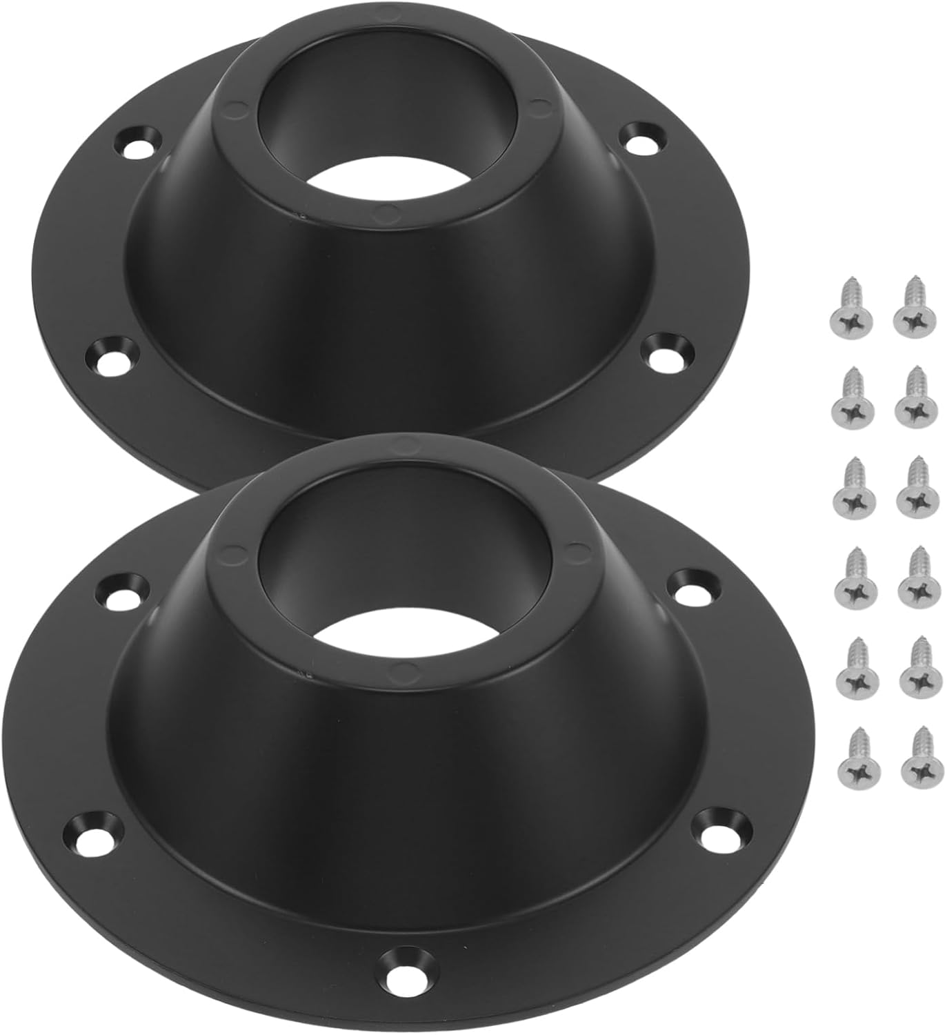 2Pcs Rv Table Base Mount Durable Pedestal Table Accessory for Secure Flange Installation Rvs Boats and Campers Lightweight and Stable Table Support