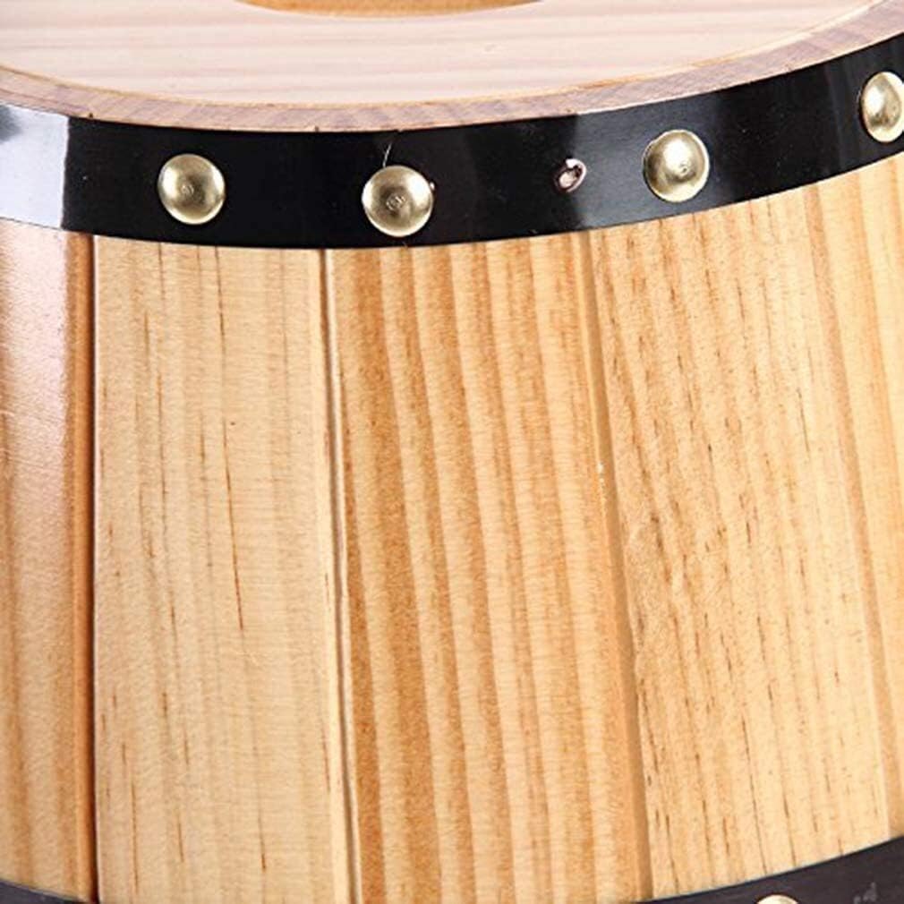 Vertical Wine Barrels Oak Aging Barrels Whiskey Barrel Dispenser Wine Bucket No Leak for Storage Wine & Spirits & Whisky Liquor Decanters