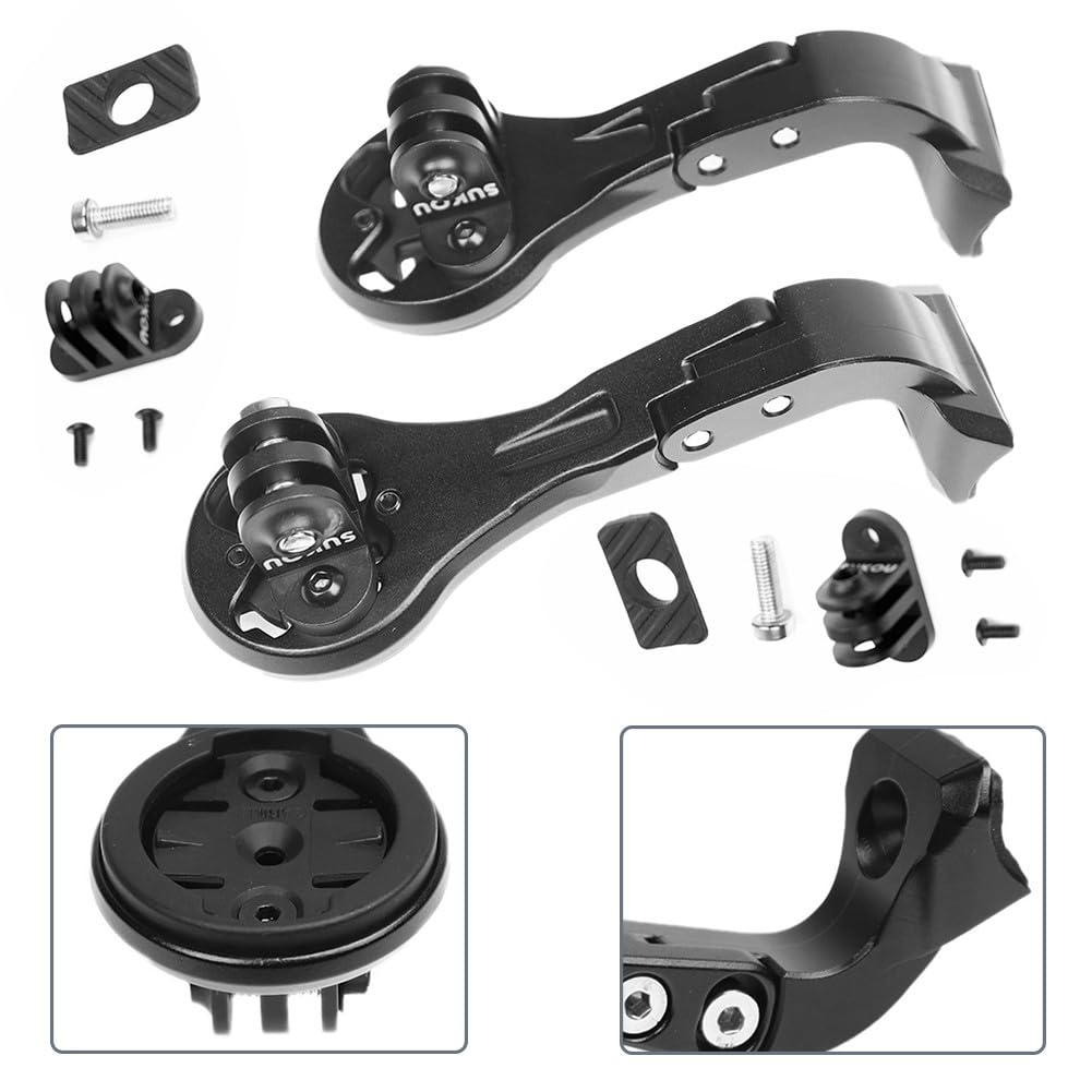 Support d'ordinateur de vélo pour Garmin, Wahoo, support GPS Bryton, Trek Madone SLR7/9 pour vélo, noir