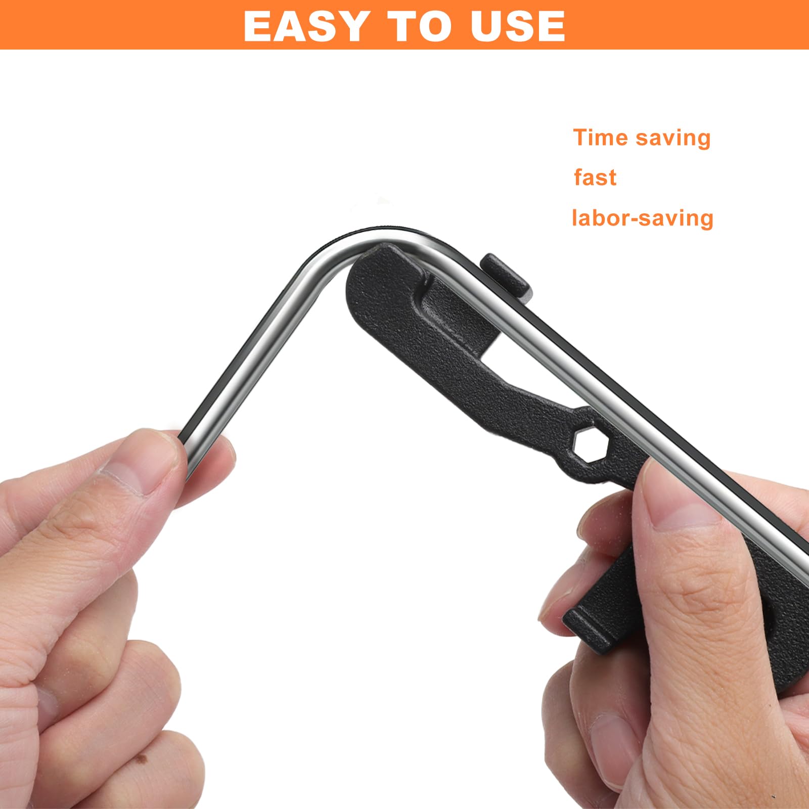 Doblador tubo de freno 4,5mm – doblador tubo de freno curvadora alicate curvatubos curvadora 3/16 – Acero al carbono, antiaplastamiento, 11,5cm compacto para taller y bricolaje