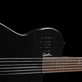 ギター Godin ACS Duet Nylon BLACK ACS Nylon Black HG | Godin Guitars