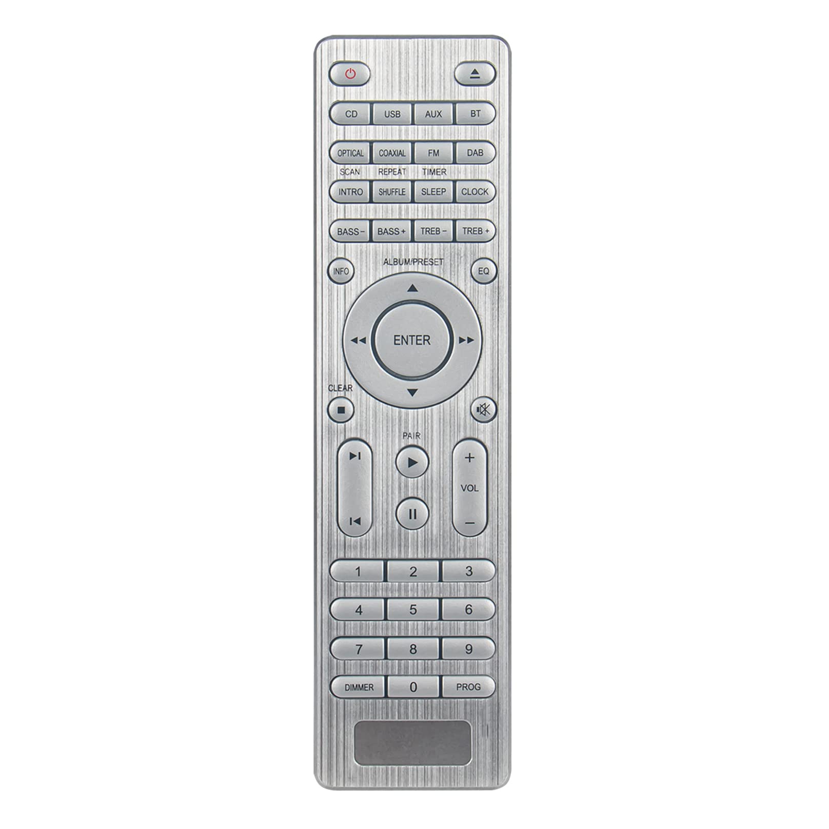 105000986 Replacement Remote Control -VINABTY-fit for JVC Hi-Fi Systems 105000986 remote control UX-D457S UXD427S UX-D427S UXD457S - Image 3