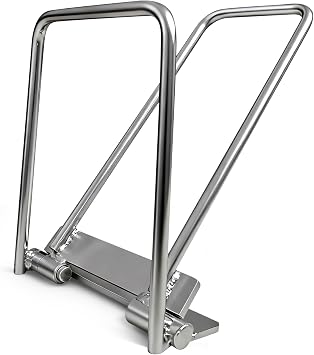 Roof Eaves Seam Bender HTSL25E2, Metal Roofing Drip Edge Folding Tool for Standing Seam Mechanical Lock, 90-180 Roof Edge Hemming Crimper Tool for Roofer and Sheet Metal Worker Silver