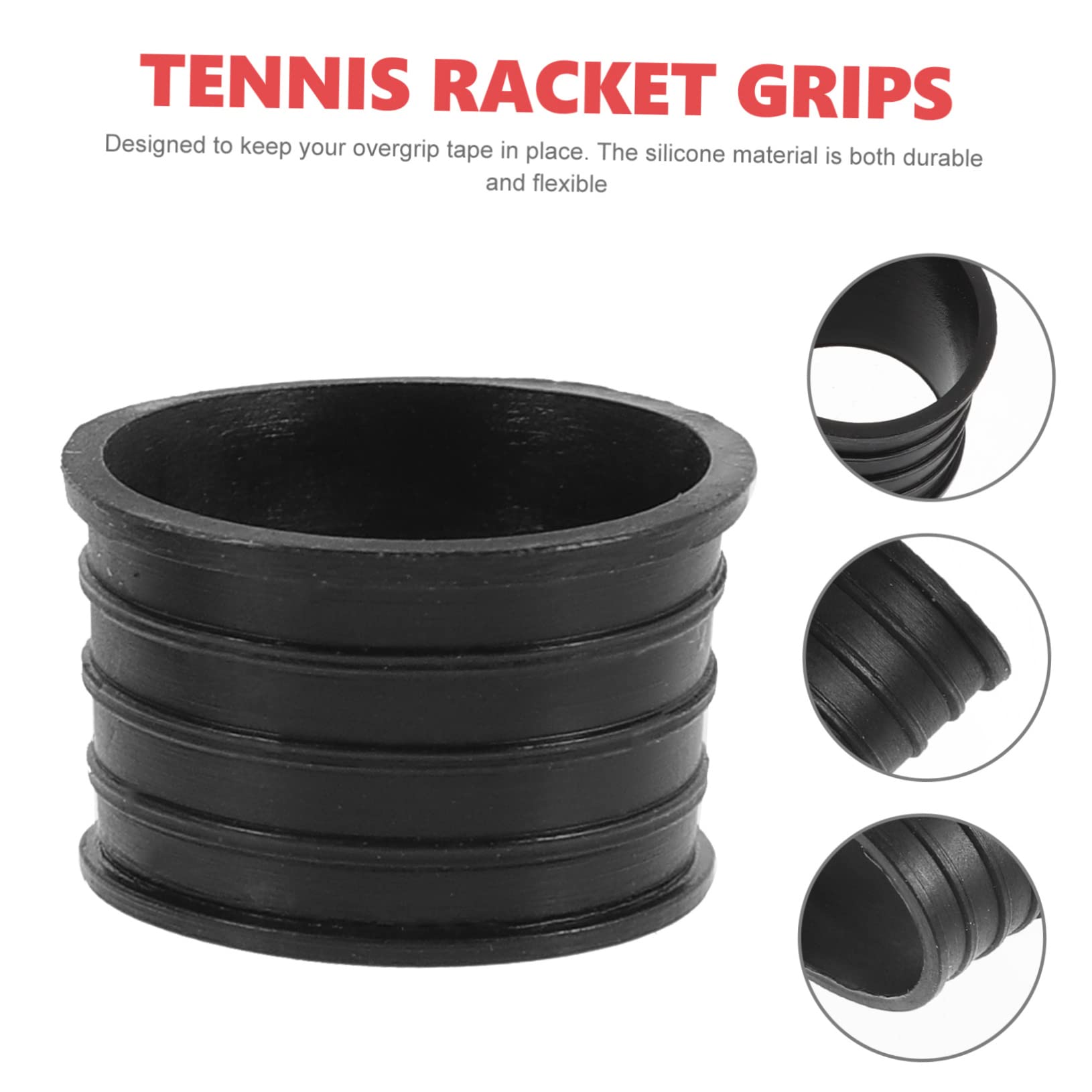 SUPVOX Banda para El Sudor para Raquetas De Tenis Cinta De Agarre Absorbente para Raquetas De Tenis Cinta De Agarre para Raquetas De Bádminton Cinta De Agarre para Palas De Pickleball