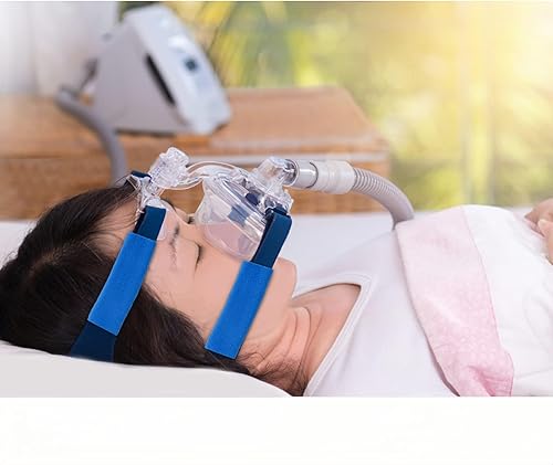 Miniatura 4 de Paquete de 4 fundas para correas de máscara diseñadas para correa CPAP, almohadillas cómodas compatibles con máscara completa para reducir la