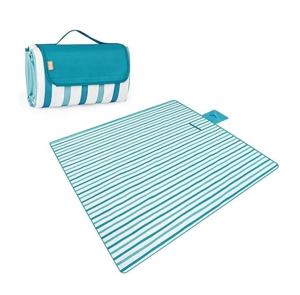 Coperta da picnic impermeabile – tappetino anti-sabbia per spiaggia, campeggio ed escursionismo – tappeto da viaggio portatile