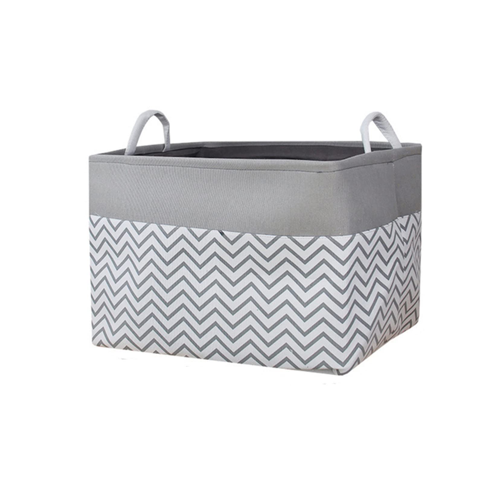 MRKU Basket Storage Box Kitchen Household Wardrobe Can Be Folded Portable for Shelves,Toys,Clothes