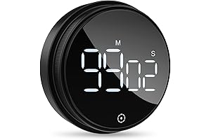 Magnetic Countdown Kitchen Timer with Adjustable Volume