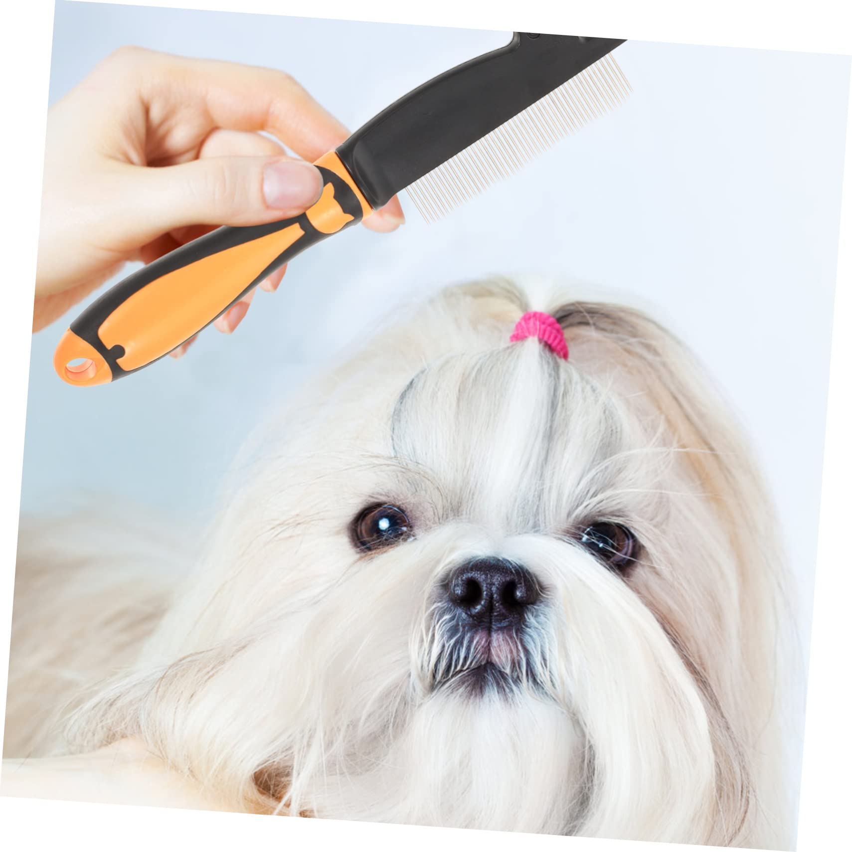 Kisangel 3stücke Portable Hundekamm Aus Rostfreiem Verschleißfester Haustierkamm Für Lang Und Kurzhaarige Hunde Und Katzen Leicht Und Tragbar Für Fellpflege Zuhause