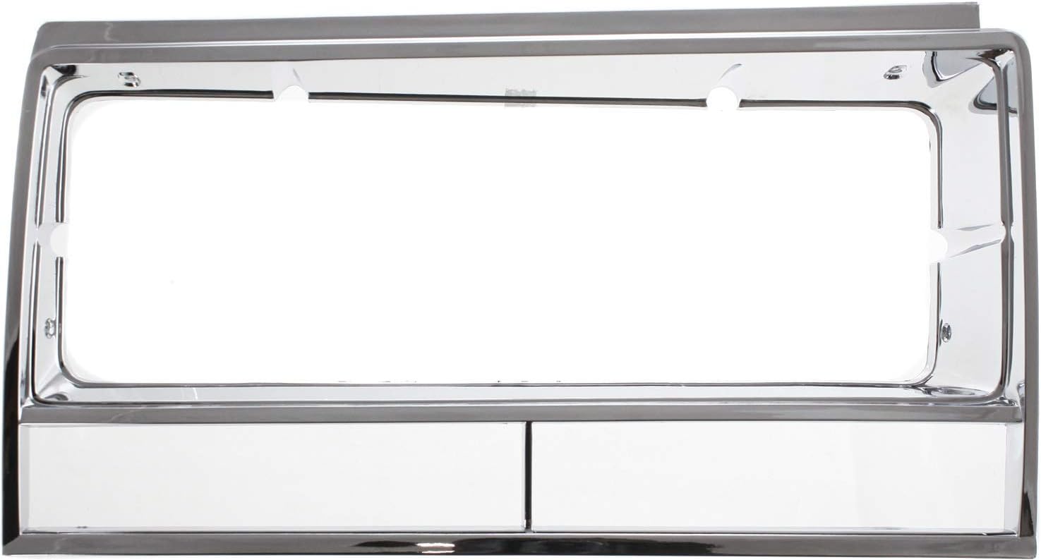 Garage-Pro Front Grille Assembly Kit For Chevrolet Malibu 1982-1983, El Camino 1982-1987, GMC Caballero, Chrome Front Grill
