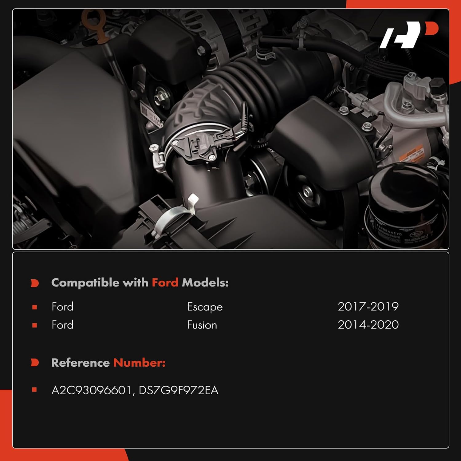 A-Premium Fuel Pressure Sensor [3 Pins] Compatible with Ford Escape 2017-2019, Fusion 2014-2020
