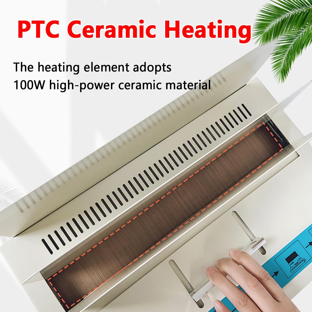 A4 thermische inbindmachine, elektrische hotmelt binding, A4-bestand thermische inbindset, lijmbindmachine harde kaft bindmiddel maximale binddikte 50 mm, PTC keramische verwarming, documentcontract