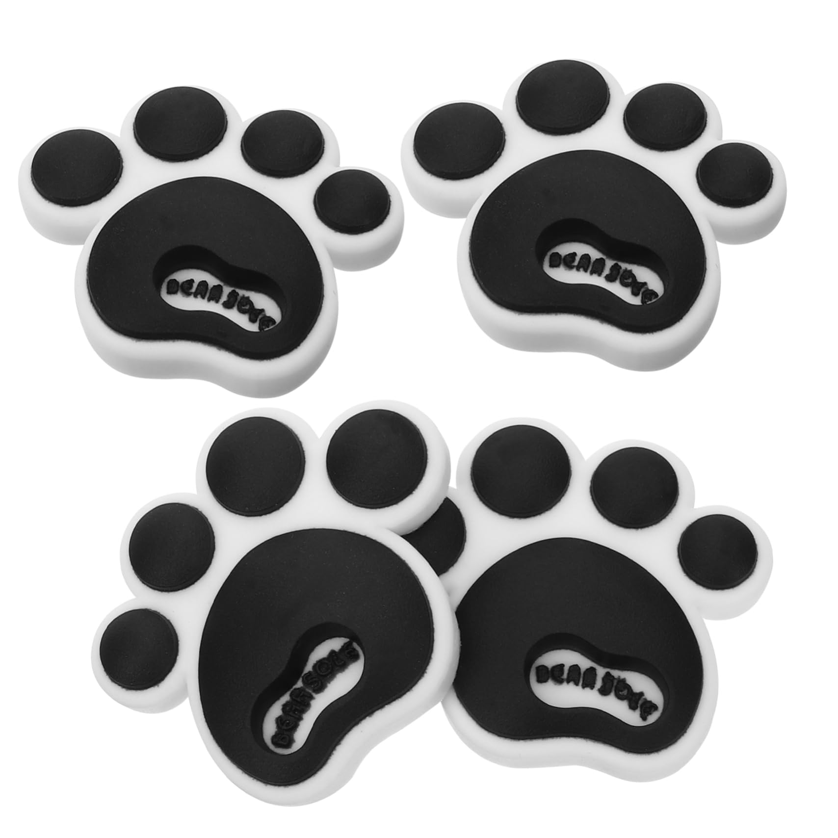 GOOHOCHY 4pcs Snowboard Grip Pad Durable Anti-Slip Cushion for Enhanced Traction Removable Design for Outdoor Sports Cute and Portable Snowboarding Accessory