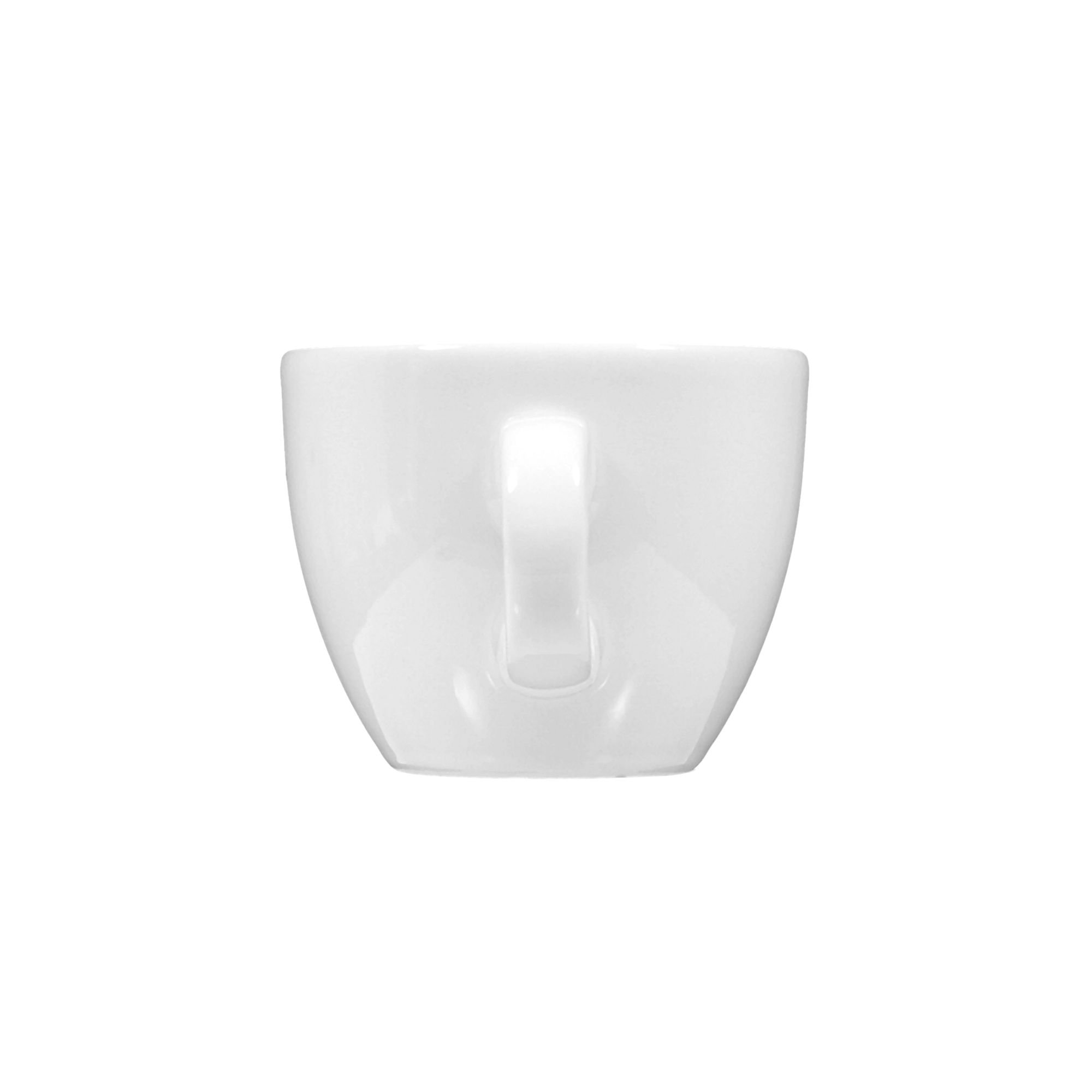 Seltmann Weiden Keramik Espresso Tasse mit Griff, Weiß, 6 Stück, 0.15 Liter, VIP. Uni 00003