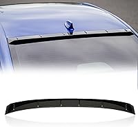 Xprite JDM Roof Spoiler for Honda Civic 2021-2026 4DR Sedan - Glossy Black ABS Rear Window Wing Visor, Aerodynamic Stability