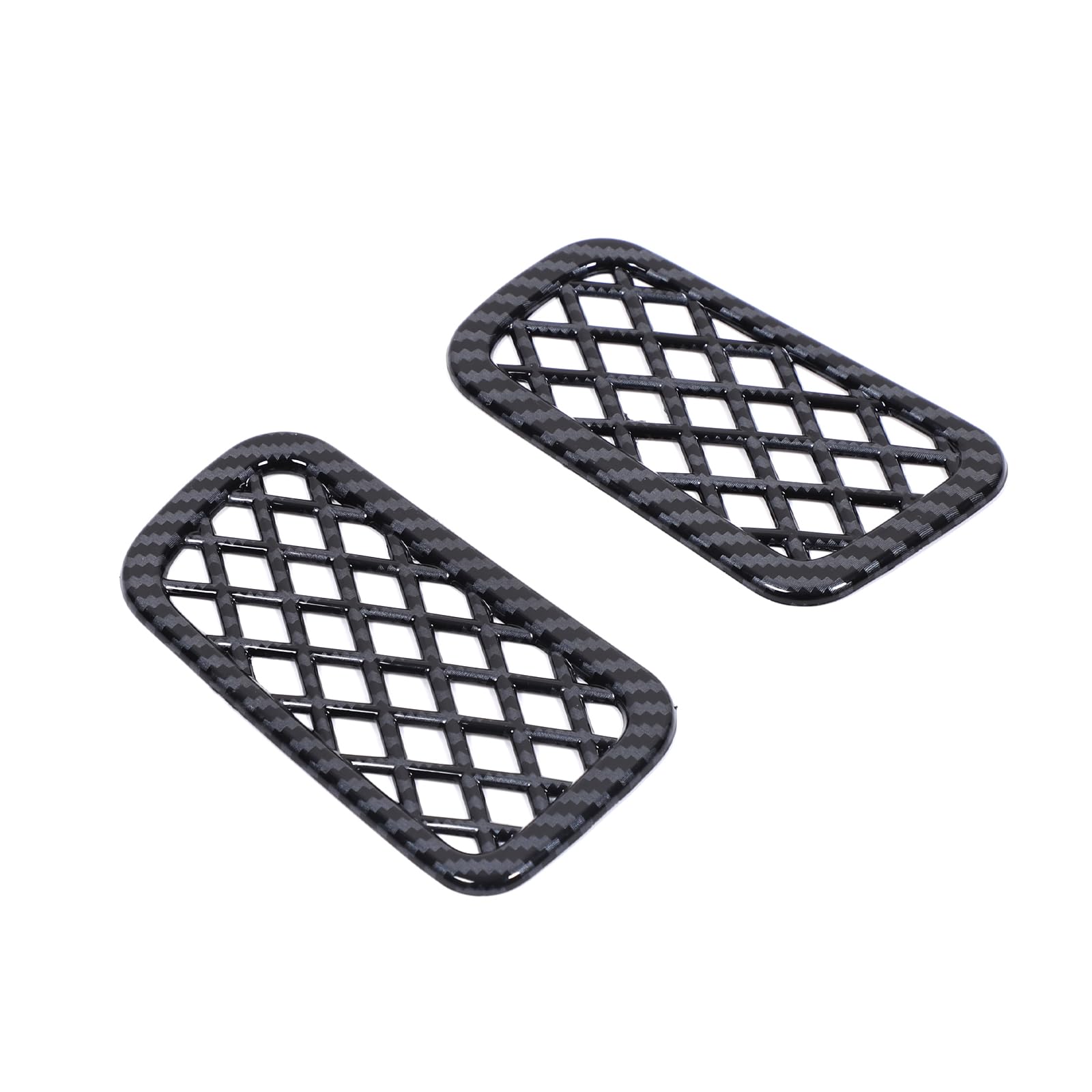 PIUGILH Car Dashboard Sides Air Conditioner Vent Outlet Frame Cover Compatible with Toyota Grand Highlander 2024 2025 Accessories