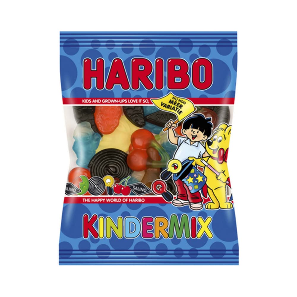 Caramelos Haribo | Bolsas De Mezcla | Haribo Caramelos | Caramelos Alemanes | 16 Pack | 2960 Gramo Total