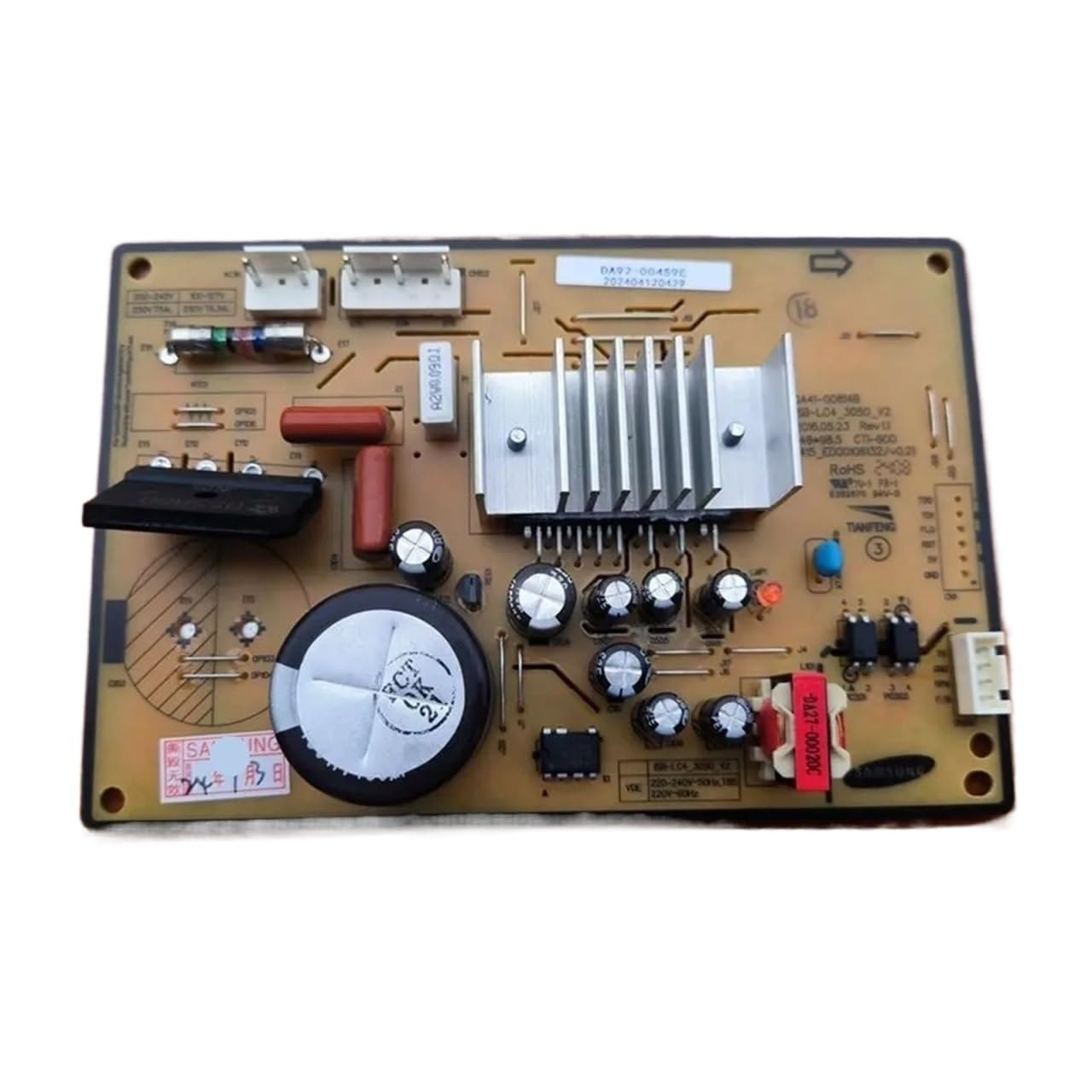Refrigerator Inverter Board Control Drive Module Motherboard ，Compatible For Samsung， DA41-00814B Fridge Freezer ,Backplane