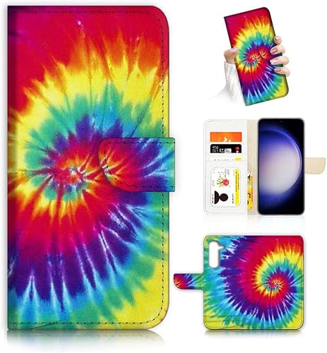 Miniatura 9 de AD003 para Samsung S23+, Samsung Galaxy S23 Plus, diseño artístico, estilo cartera, diseño artístico, pintura de mariposa, protección de cuerpo