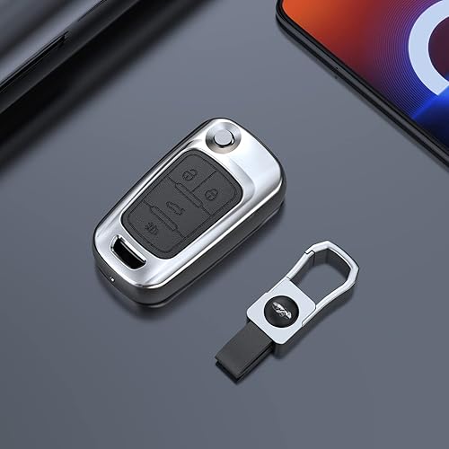 Zinc Alloy Car Key Case Shell Fob for Buick for Chevrolet Cruze Aveo Trax for Opel Astra Corsa Meriva Zafira Antara J Keychain