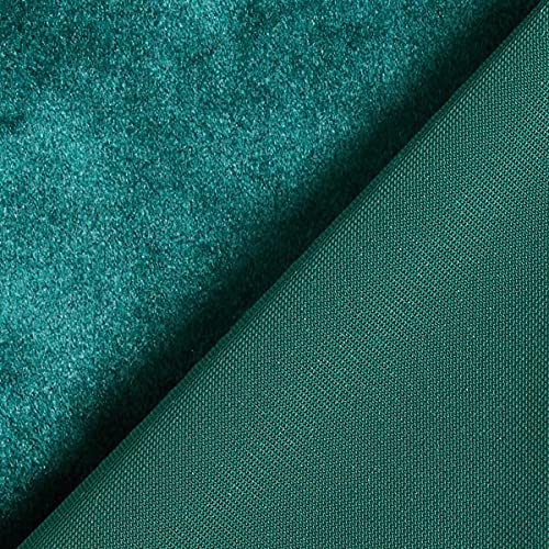 Fabulous Fabrics tessuto arredo velluto - petrolio...