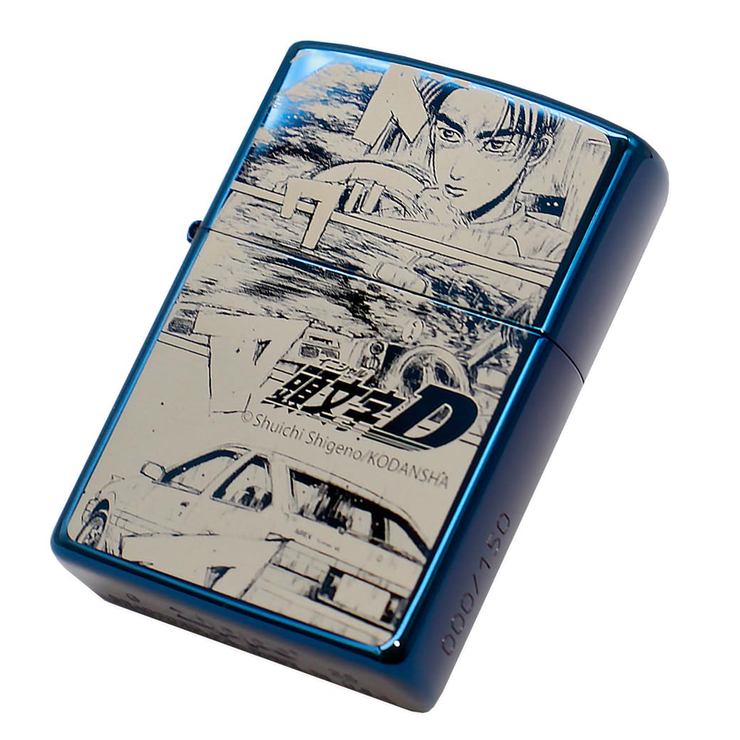 Amazon.co.jp: Zippo 『頭文字D』 ブルーチタン model 藤原拓海 「30th