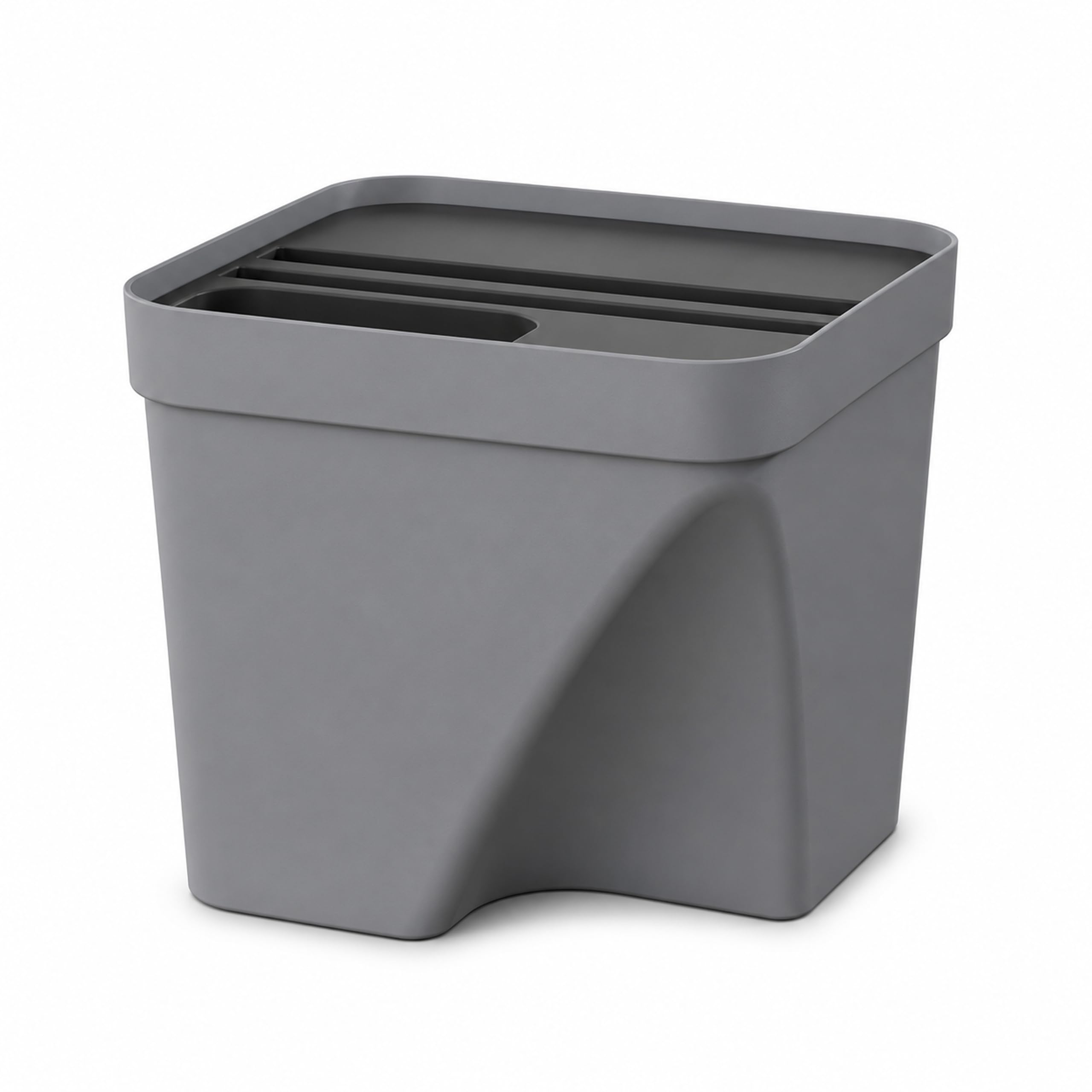 ZENOVIA White Floor Dustbin - Modern & Stylish -10