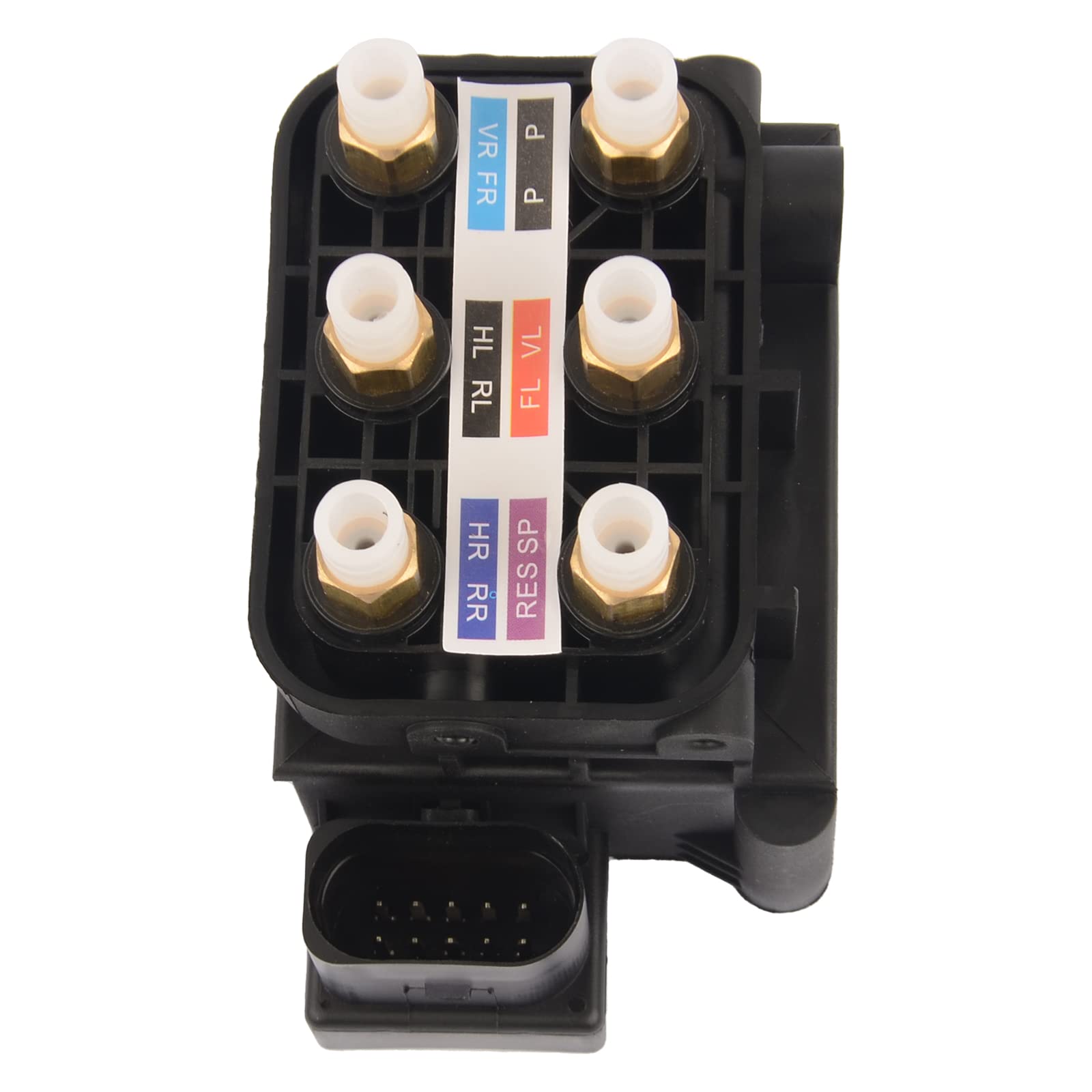 Bloque de Válvulas de Amortiguación Neumática Unidad de Válvulas 4F0616013 Compatible con A6 Allroad C6 (4FH) 2.7 TDI 3.0 TDI A6 C6 (4F2) Compatible con Bentley Continental Convertible