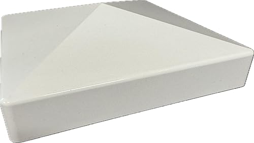 Tapa de vinilo de 6 x 6 pulgadas (3 colores) (blanco)
