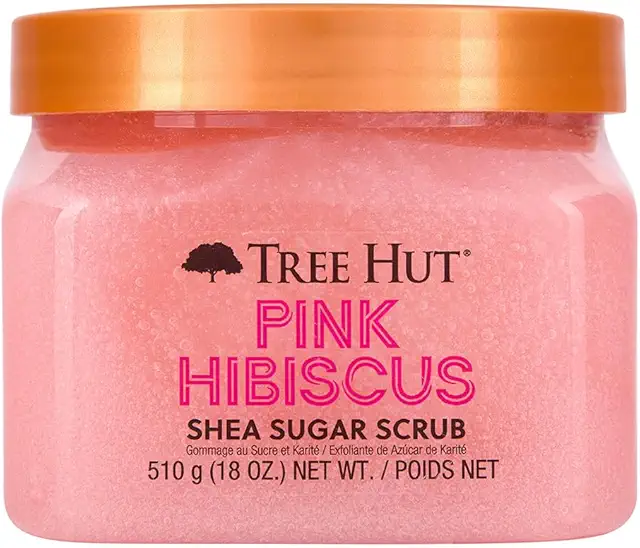 Hippy Scrub: Tree Hut Pink Hibiscus Shea Sugar Scrub for Soft Skin