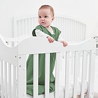 Vista 5 de Yoofoss Saco de dormir para bebé de 12 a 18 meses, 100% algodón, cremallera de 2 vías, TOG 0.5, saco de dormir para niños pequeños, cómodos, suaves