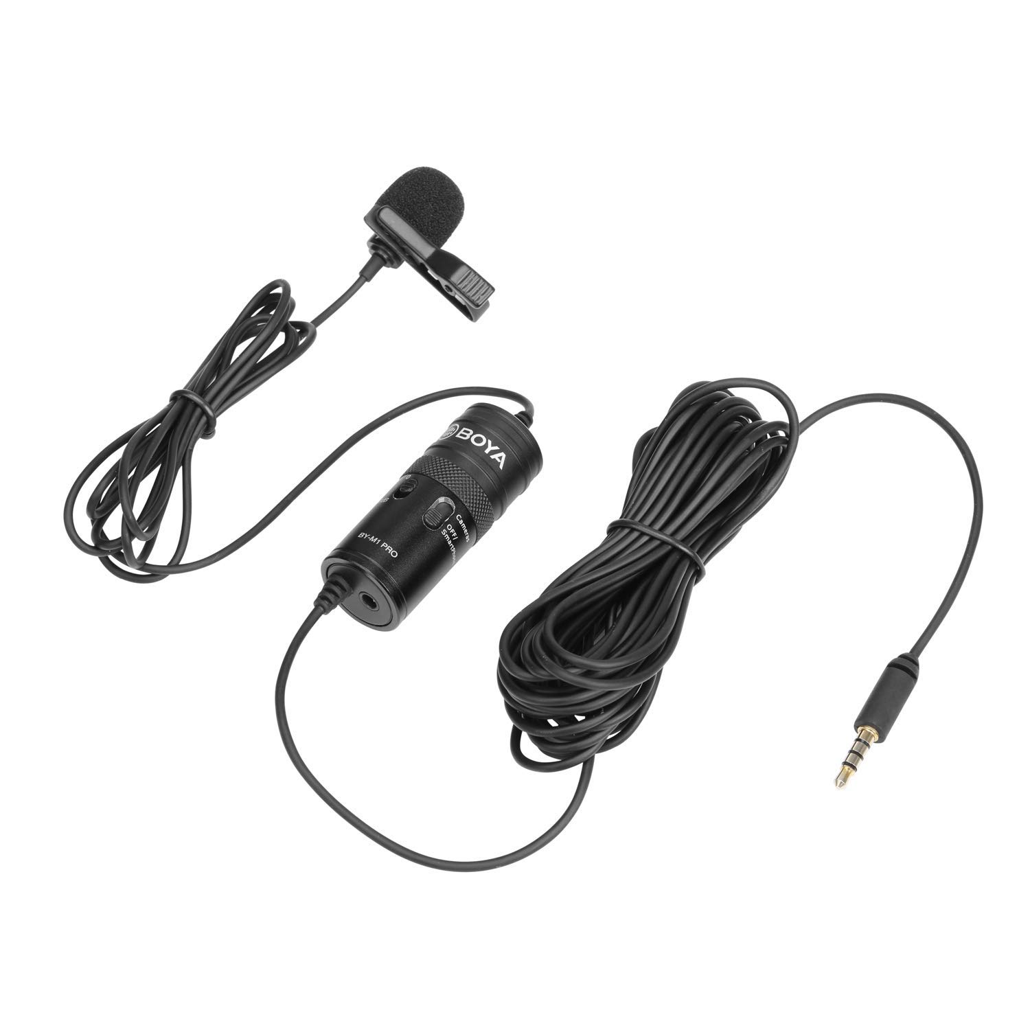 Boya BY-M1 Pro Omni Lavalier Mic with Gain Control – ₹1799