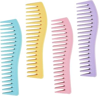 Beavorty 4 Pçs Pente De Cabelo Masculino Pente De Cabelo Tesoura Portátil Pente De Cabelo Para Homens Pente De Cabelo Escova De Cabelo Para Homem Profissional Pente De Corte De Cabelo