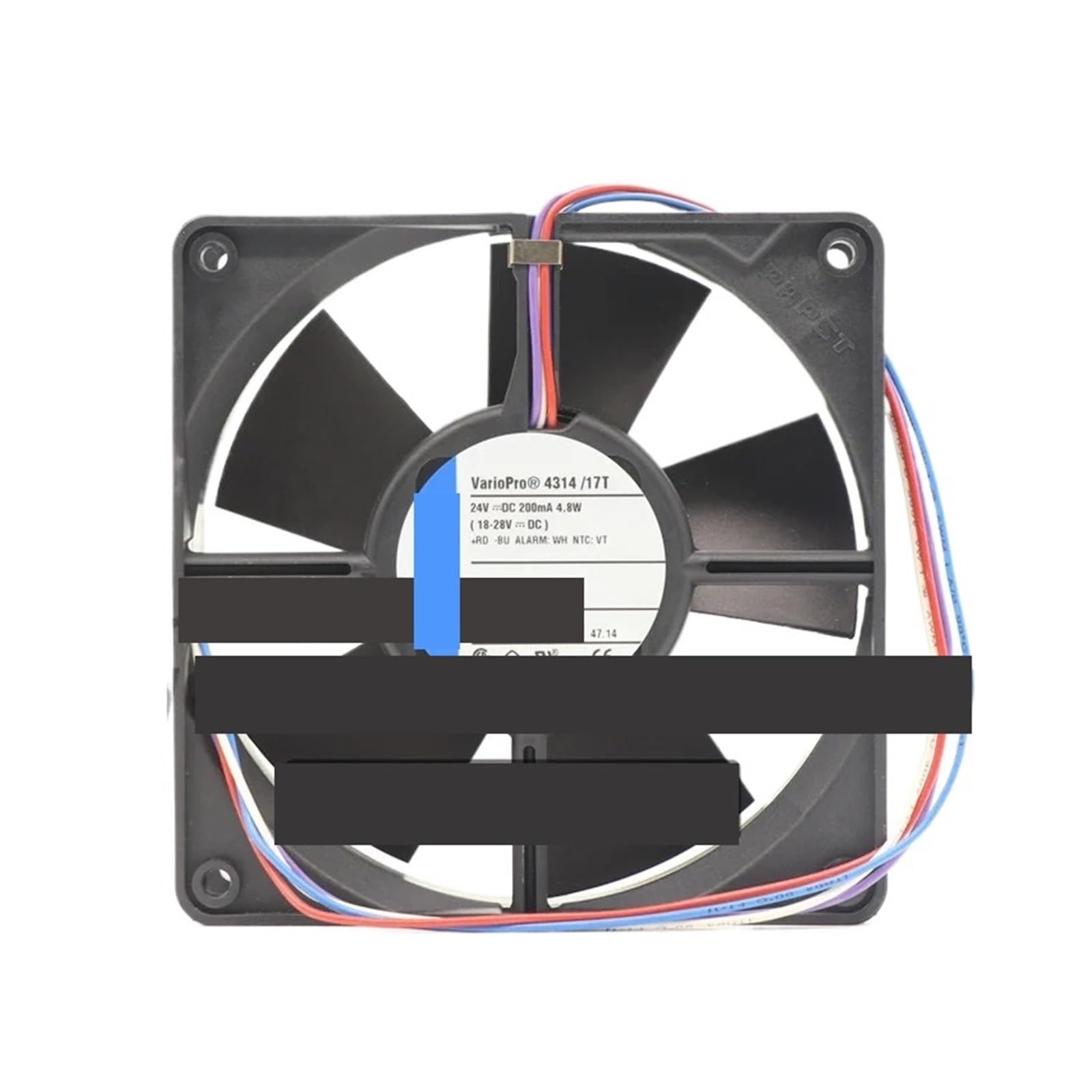 BRODEFUP 4314/17T 4.8W 24V DC 2800rpm 0.2A 12032 120X120X32mm Ball Bearing Compact Axial Cooling Fan