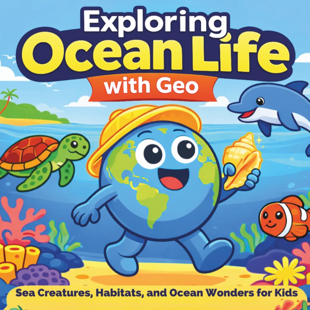 Exploring Ocean Life with Geo: Sea Creatures, Habitats, and Underwater Wonders for Kids (Geo Explores Adventure)