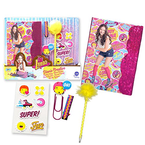 Soy Luna - Diario Creativo Deluxe con Sequin (CIFE 40522)