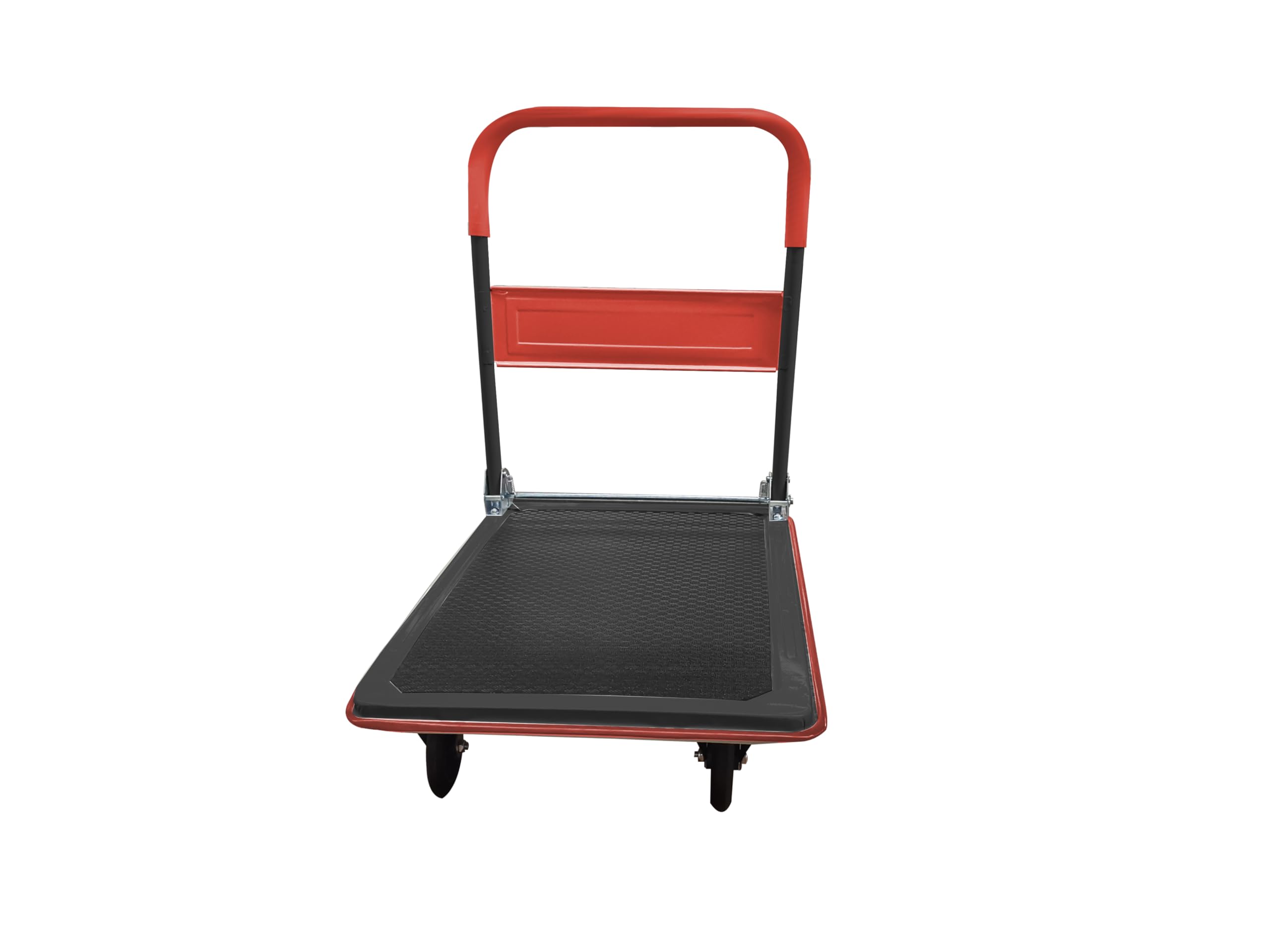 Carrello da trasporto pieghevole con piattaforma e ruote girevoli a 360°- carichi fino a 200 Kg - struttura in acciaio.