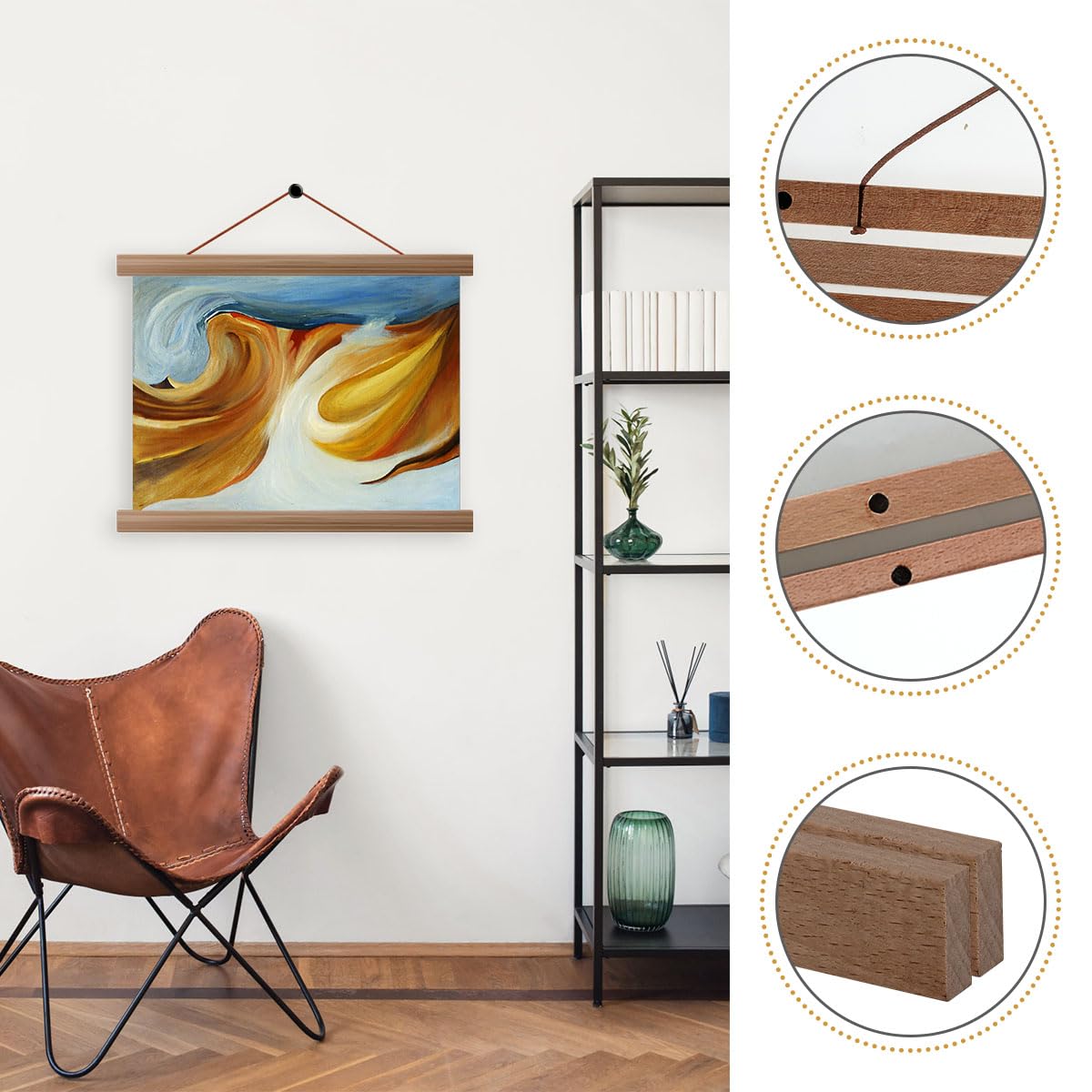 チーク インテリア ハンギング