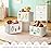 DECOMOMO Toy Storage Baskets for Shelves - 25.5L Kids Storage Bin for Nursery Dcor, Baby, Laundry, Toys (Fruit Print, Large - 3 Pack)