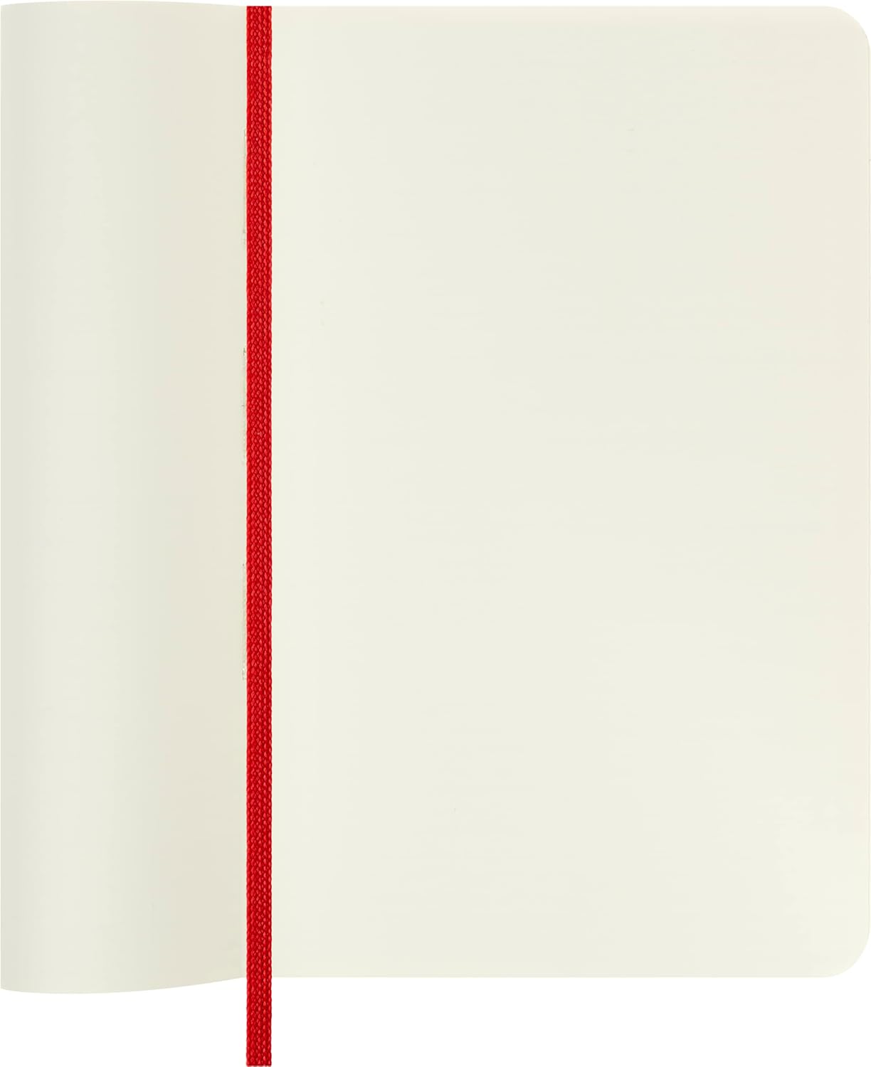 Moleskine Classic Notebook, Soft Cover, Pocket (3.5" x 5.5") Plain/Blank, Scarlet Red, 192 Pages